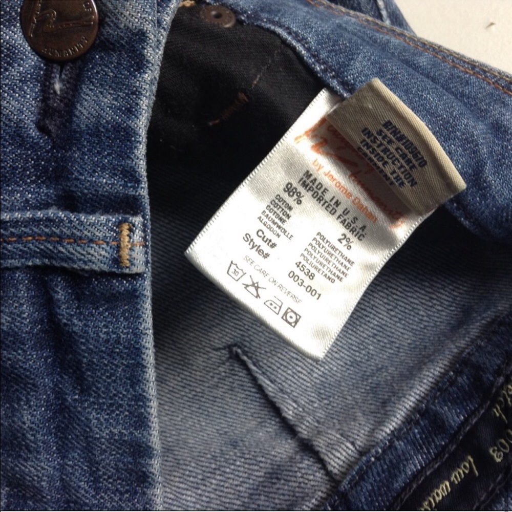 COH FAYE STRETCH low waist full leg Jeans SZ 27 - Picture 12 of 14